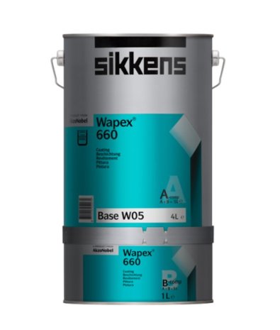 Эмаль Sikkens Wapex 660 Set, цвет: W05 (ведро 1л), арт.5039464 рис 1