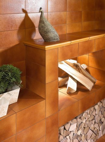 Клинкерная плитка Paradyz Aquarius G1 brown 245х66х7,4 мм плоский элемент рис 3