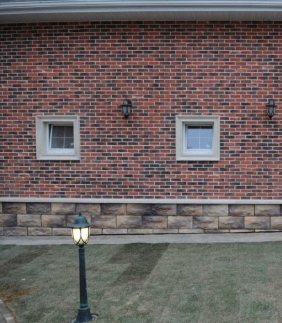 Декоративное изделие из бетона Eco Stone (Эко Стоун) цвет: 11, размер: 500х50х50мм, Отбойник цоколя ОЦ-02 рис 2