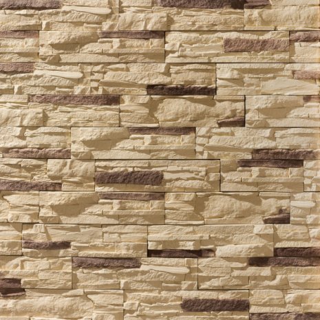 Искусственный камень плоский Leonardo Stone Корсика 065 бежевый рис 1