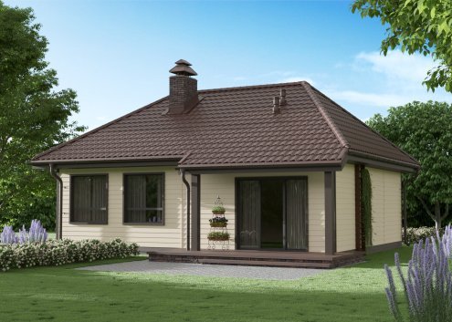 Модульная металлочерепица гонт Aquasystem Гетеборг RAL 8017 коричневый  rooftop glance 1205х420 мм рис 2