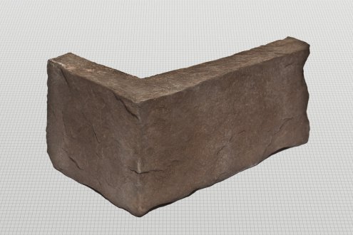 Искусственный камень угловой Atlas Stone Крепостная стена 098 бежевый рис 2