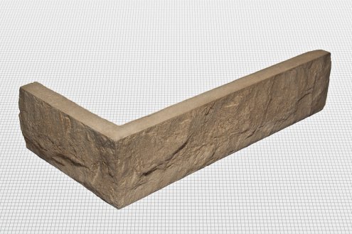 Искусственный камень угловой Atlas Stone Мрамор 085 бежевый рис 13