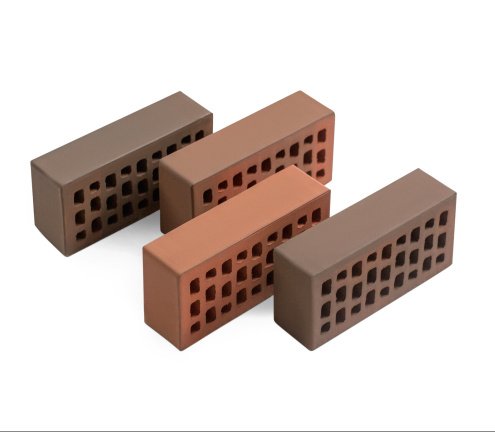 Кирпич облицовочный керамический Volgabrick М200 1 NF 250х120х65 нева флеш гладкий рис 2