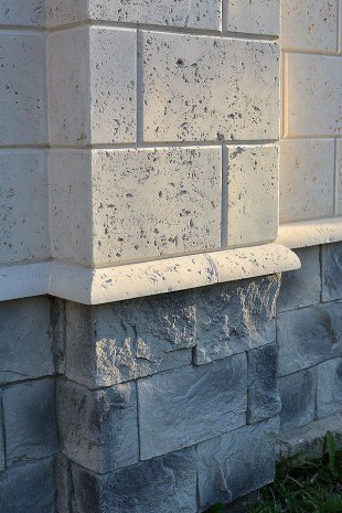 Искусственный камень плоский Eco Stone Кастелло 400 00 белый рис 6