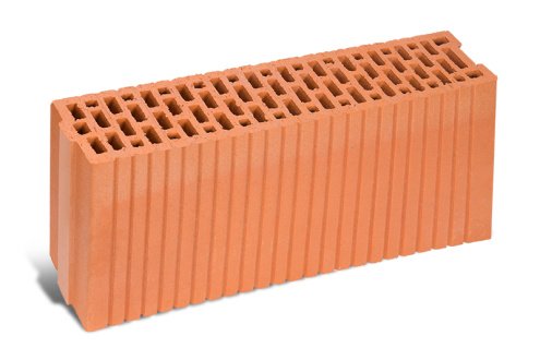 Керамический блок поризованный ЛСР, М 150 рифленая 6,9 NF рис 1