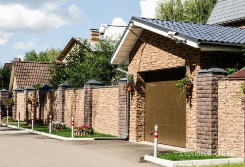 Искусственный камень плоский Leonardo Stone Анкона 910/высота 9,5см коричневый рис 3