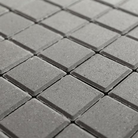 Брусчатка Steingot Стандарт Квадрат серый полный прокрас 100х100х60 мм рис 1