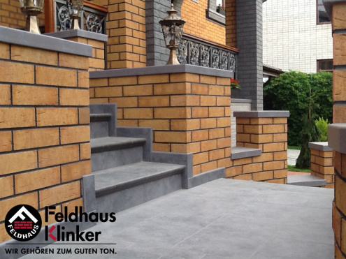 Клинкерная плитка Feldhaus Klinker Classic R240NF9 amari senso 240х71х9 мм плоский элемент рис 2