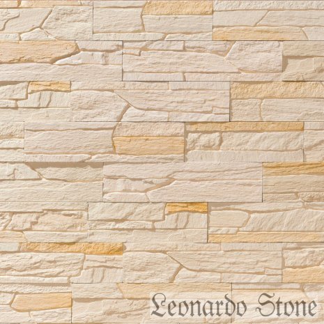 Искусственный камень плоский Leonardo Stone Шамони 055 бежевый рис 1