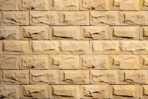 Искусственный камень плоский Eco Stone Мальта 15 желтый рис 1