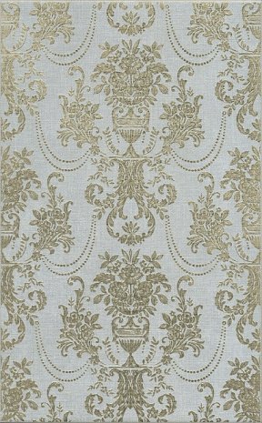 Керамическая плитка Kerama Marazzi Борромео голубой матовая 400х250х8мм декор VT/D165/6403 рис 1