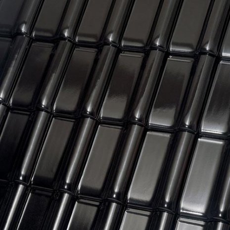 Керамическая черепица рядовая Roben Monzaplus tobago glasur глазурь 464х304 мм рис 1