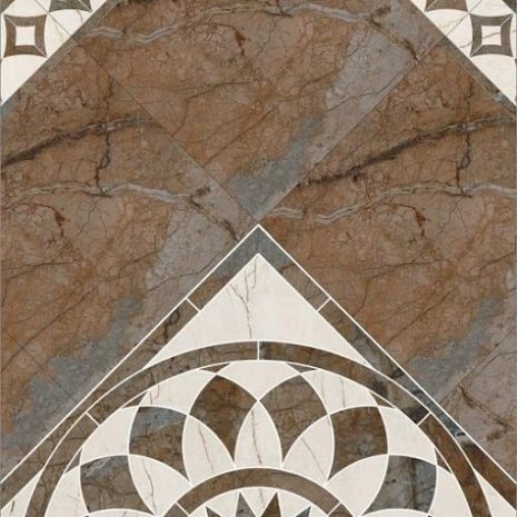 Керамогранит Kerama Marazzi Театро коричневый глянцевая 502х502х9,5мм рядовая плитка SG457802R рис 3