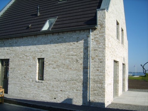 Кирпич ручной формовки Engels Baksteen Handform Carthago Carrera М175 DF 210х100х65 мм под старину белый рис 3