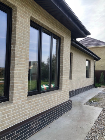 Клинкерная плитка BestPoint Loft Brick Salt 245х65х8,5 мм рядовая плитка рис 3