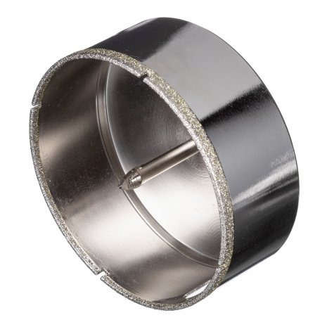 Коронка алмазная по керамике и кафелю с центрирующим сверлом 100мм, TRIO-DIAMOND, арт.400100 рис 1