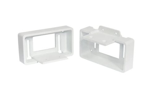 Крепеж для перила прямой алюминиевый TERRADECK eXterra coextrusion 39х48х85 мм рис 1