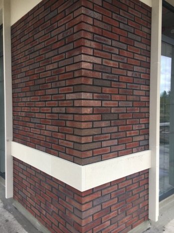 Клинкерная плитка Feldhaus Klinker Sintra R664NF14 cerasi aubergine 240х71х14 мм плоский элемент рис 3