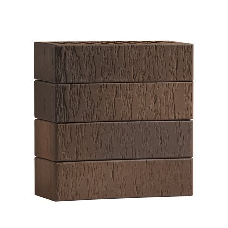 Кирпич облицовочный керамический Volgabrick М200 1 NF 250х120х65 флэш руст №82 рельефный рис 2