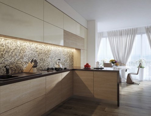 Мозаика из мрамора Caramelle Mosaic Wild Stone Коричневый полированная 305х305х4 мм мозаика 21816 рис 3