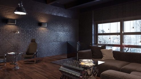 Искусственный камень плоский Leonardo Stone Денвер 708 черный рис 3