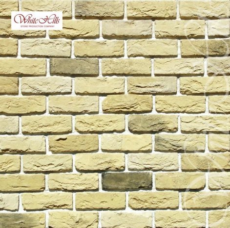 Искусственный камень тычковый White Hills Бремен Брик 305-31 желтый рис 1