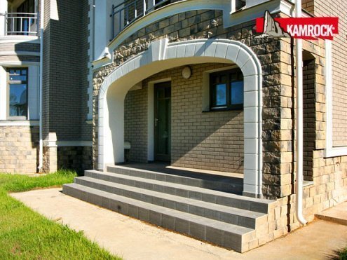 Искусственный камень угловой Kamrock Старый замок 02042 бежевый рис 2