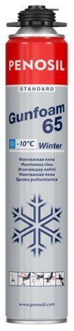 Пена монтажная профессиональная Penosil Standard Gunfoam 65 Winter, 870мл, арт.A1380Z рис 1