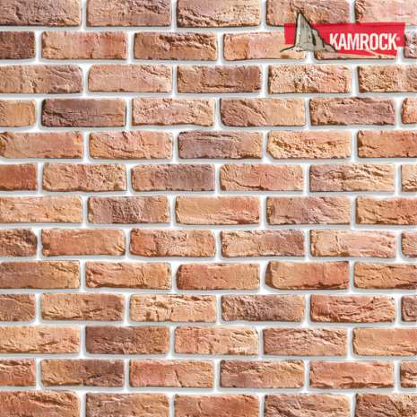 Искусственный камень угловой Kamrock Ганзейский кирпич 35252 коричневый рис 1