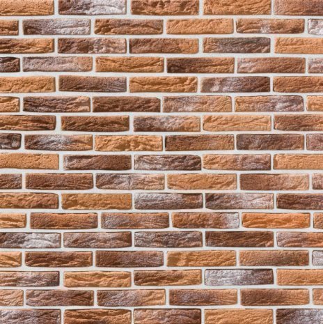 Искусственный камень плоский Leonardo Stone Иль-де-Франс 485 красный рис 1