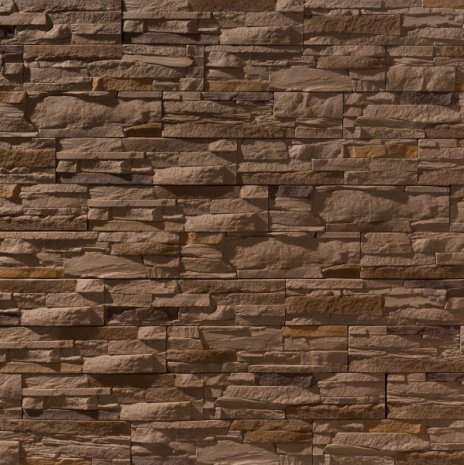 Искусственный камень плоский Leonardo Stone Корсика 830 коричневый рис 1