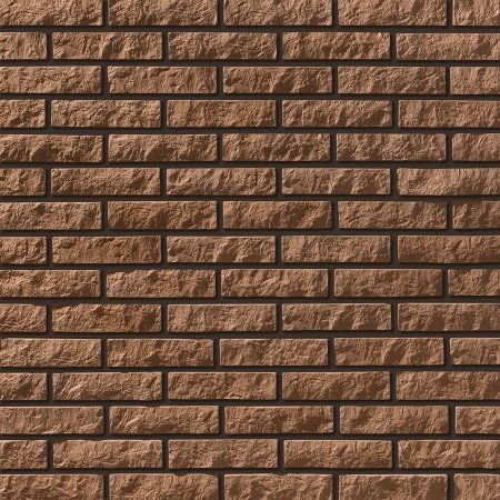 Искусственный камень плоский Leonardo Stone Неаполь 915 коричневый рис 1