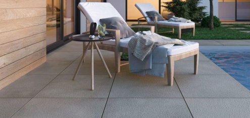 Керамогранит Paradyz Terrace Grafit ретифицированная 600х600х20мм рядовая плитка - рис 3