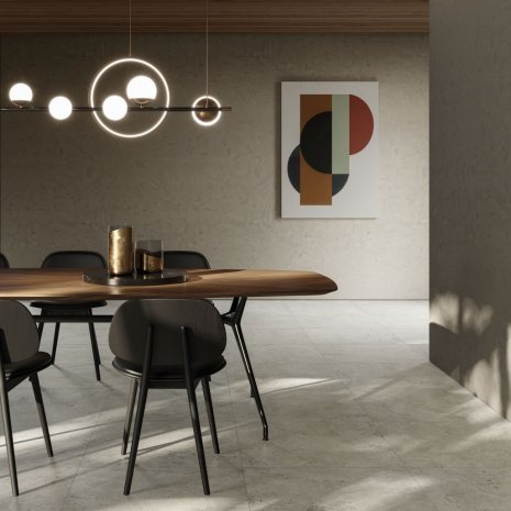Керамогранит Italon Metropolis Absolut Silver naturale/rettificato 1600х800х9мм рядовая плитка 610010002343 рис 3