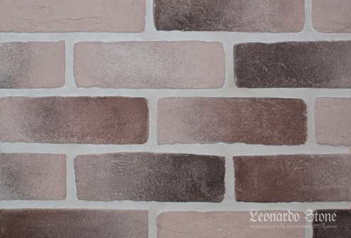 Гипсовая плитка плоская Leonardo Stone Орли 333 коричневый рис 1