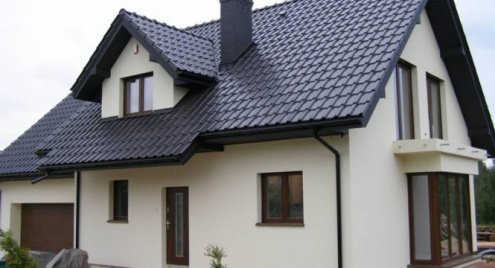 Керамическая черепица рядовая Koramic Alegra 9 grey  ангоб 477х310 мм рис 3