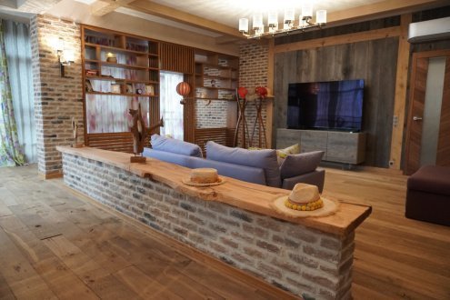 Искусственный камень плоский White Hills Брюгге Брик 319-40 бежевый рис 10