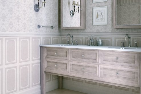 Керамическая плитка Kerama Marazzi Борромео светло-бежевый матовая 250х150х8мм плинтус FMB024 рис 2