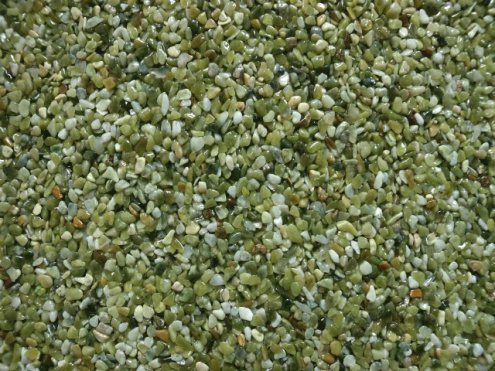 Каменный ковер Kitstone "Премиум", цвет: Emerald, в комплекте: 18кг каменной крошки и связующее рис 5