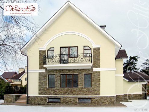 Искусственный камень плоский White Hills Кросс Фелл 101-90 серый рис 6