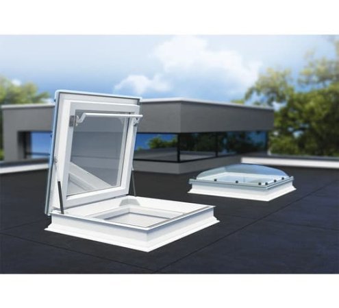 Окно для плоских крыш Fakro DRF DU6 1000х1000 мм рис 2