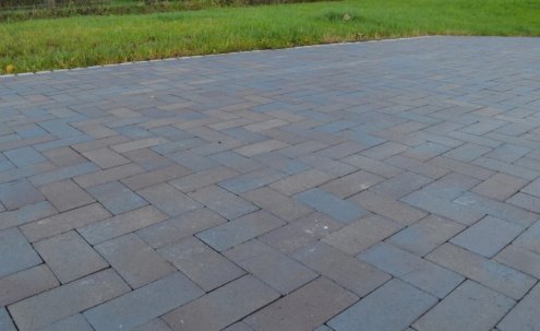 Брусчатка клинкерная Vandersanden Premium Oberlausitz Alt Berlin blue-brown multi coloured полный прокрас 200х100х52 мм рис 2