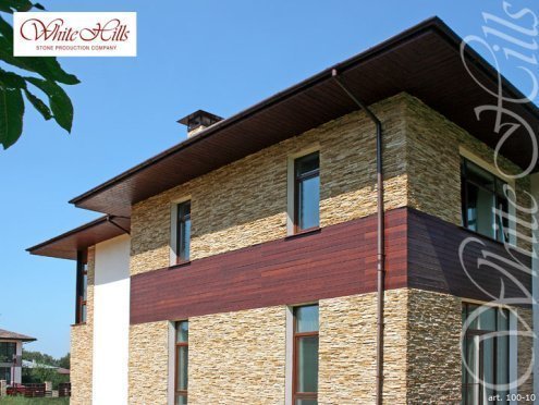 Искусственный камень плоский White Hills Кросс Фелл 100-10 бежевый рис 8