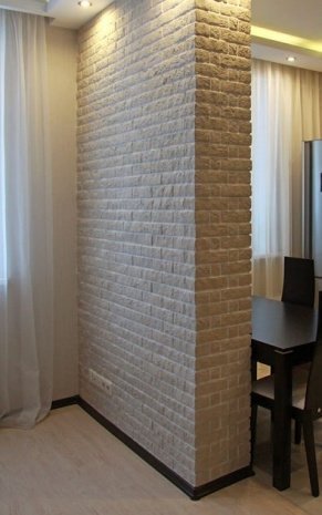 Искусственный камень плоский White Hills Алтен Брик 310-10 бежевый рис 7