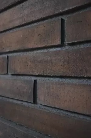 Искусственный камень угловой Petra Клинкерный кирпич 18П4.У коричневый рис 2