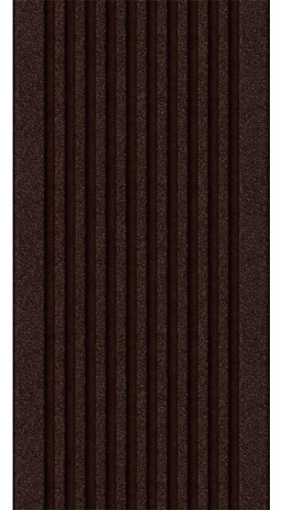 Террасная доска Terradeck Massive 3.0 двухсторонний профиль с тиснением 150х21х4000 мм коричневый рис 1