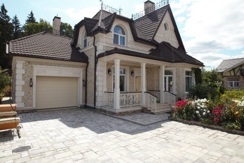 Искусственный камень плоский White Hills Бремен Брик 305-10 бежевый рис 8