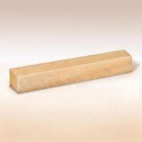 Декоративное изделие из бетона Eco Stone (Эко Стоун) цвет: 11, размер: 480х60х55мм, Плинтус ПЛ-01 рис 1