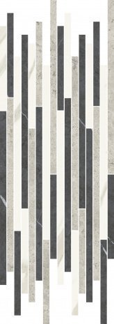 Керамогранит Italon Metropolis Cold Strip lux/rettificato 750х260х9мм мозаика 610110000918 рис 1